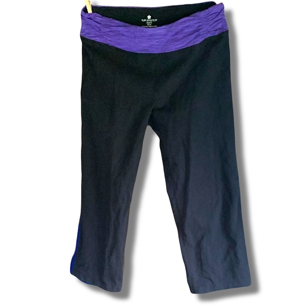 Tuff Athletics‎ Black and Purple Leggings
